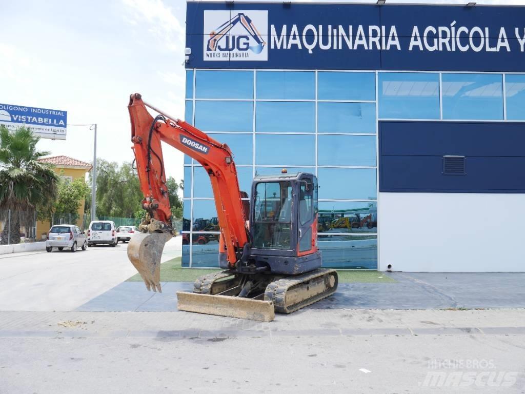 Doosan DX 60 R Mini ekskavatoriai < 7 t