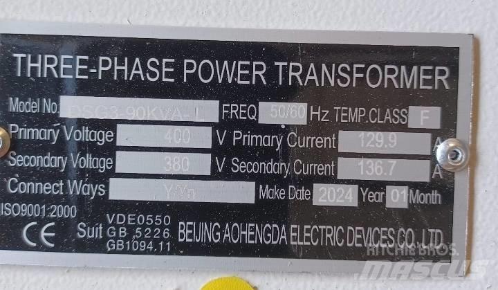  Bodor DSG3-90KVA-L Statyba - Kita