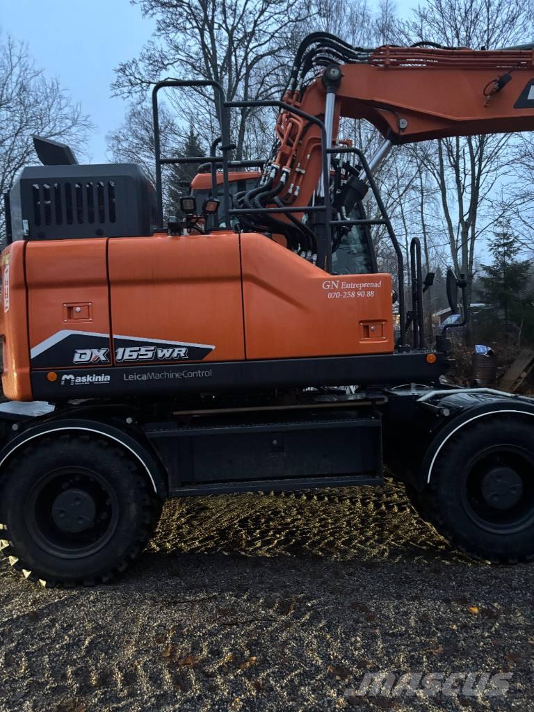 Doosan DX 165 W-7 Ratiniai ekskavatoriai