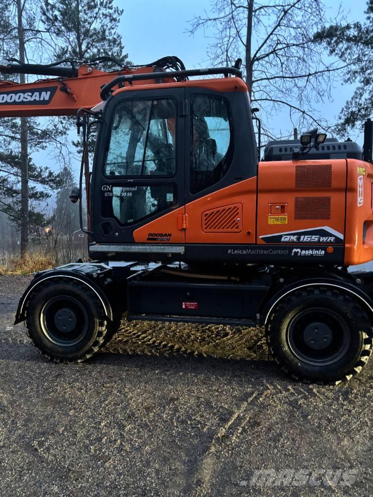 Doosan DX 165 W-7 Ratiniai ekskavatoriai