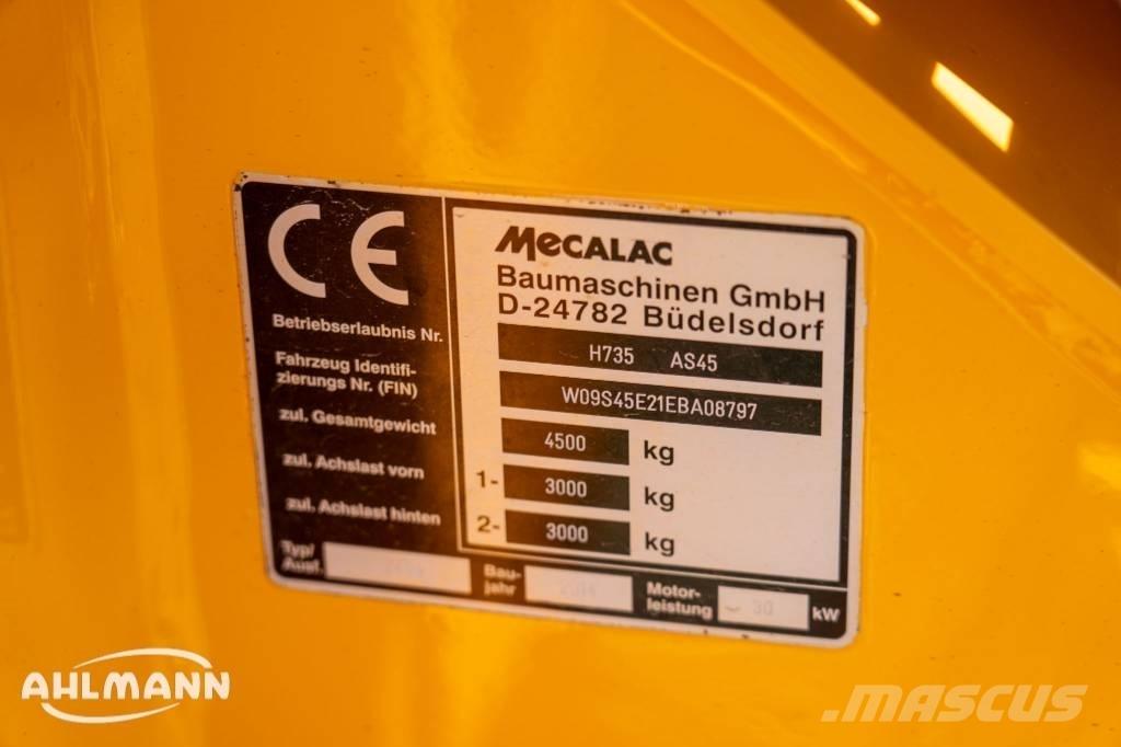 Ahlmann AZ 45e Naudoti ratiniai krautuvai