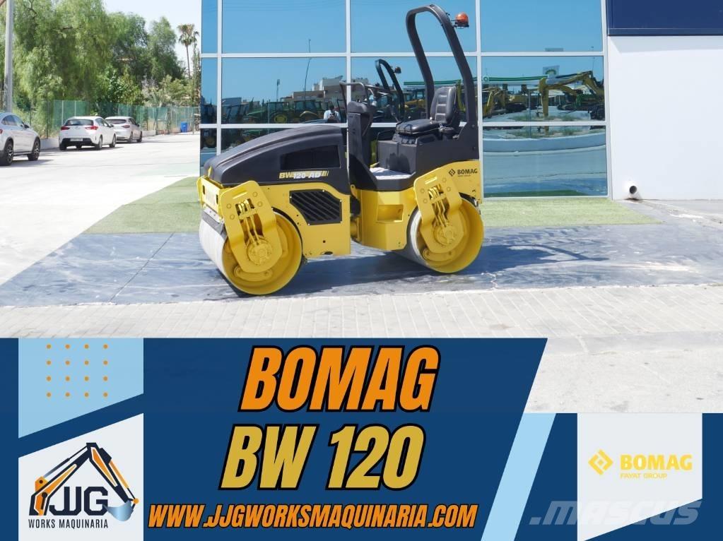 Bomag BW 120 AD-4 Porinių būgnų volai