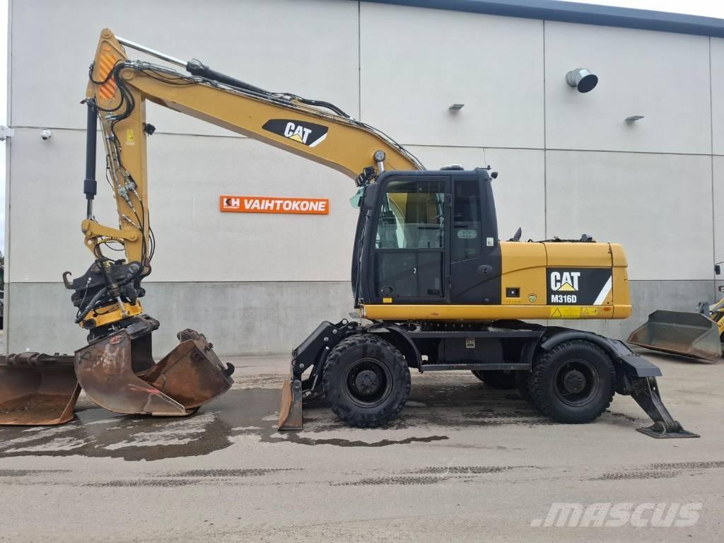 CAT 316D Ratiniai ekskavatoriai