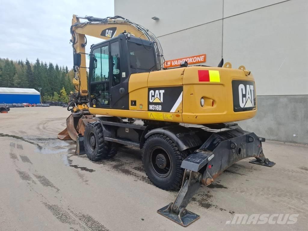 CAT 316D Ratiniai ekskavatoriai