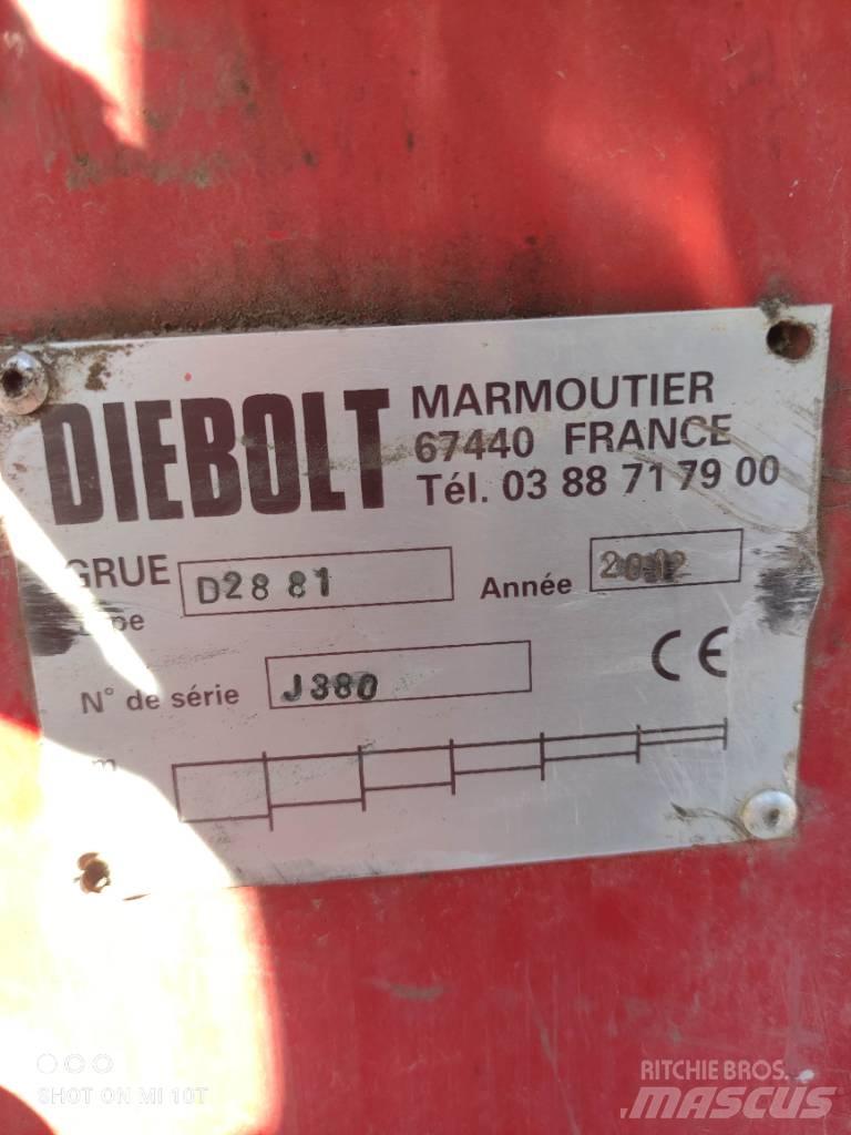 Diebolt 2881 Medienos kranai