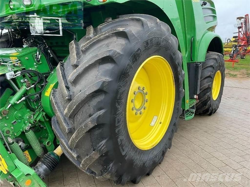 John Deere 8600 Pašarų ruošimo technika