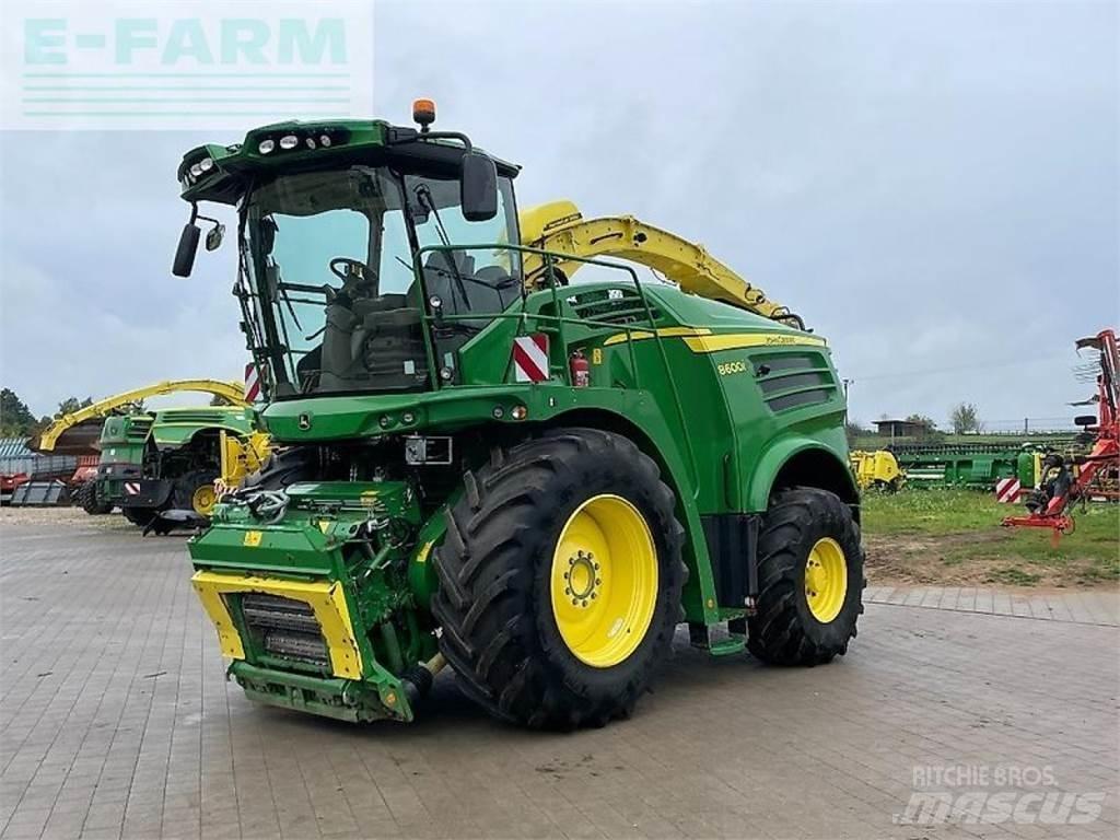 John Deere 8600 Pašarų ruošimo technika