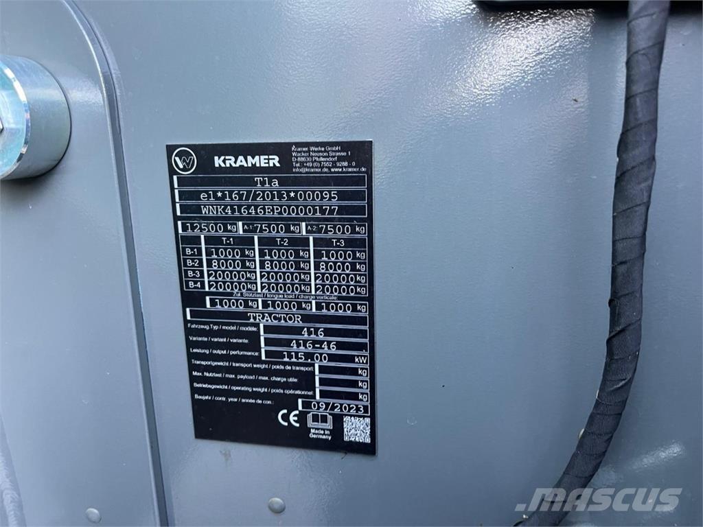 Kramer KT559 Teleskopiniai krautuvai