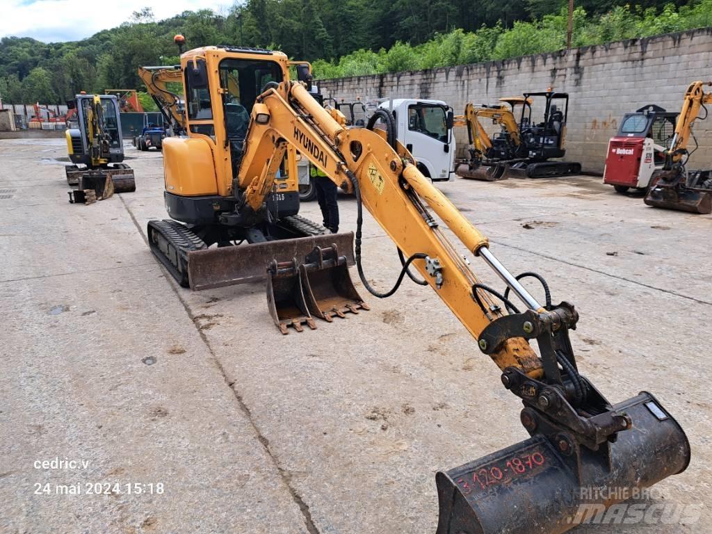 Hyundai R35Z-9 Mini ekskavatoriai < 7 t