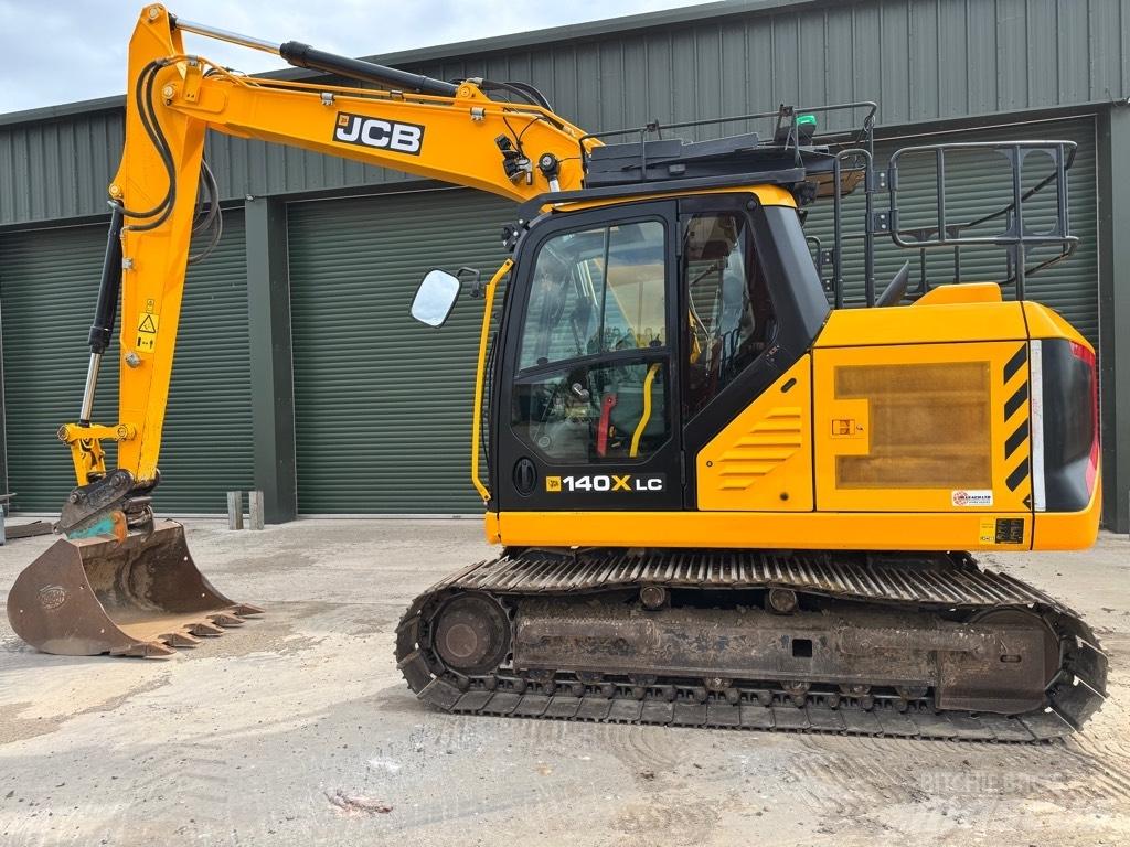 JCB 140X LC 4F Vikšriniai ekskavatoriai