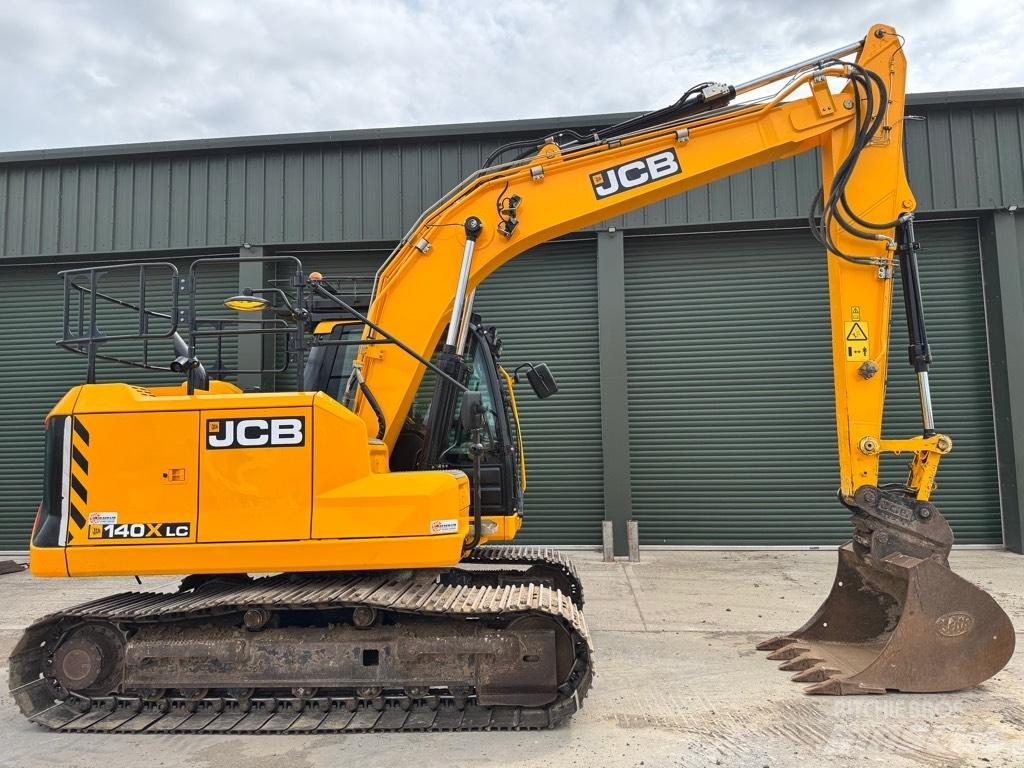 JCB 140X LC 4F Vikšriniai ekskavatoriai