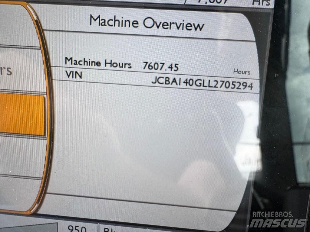 JCB 140X LC 4F Vikšriniai ekskavatoriai