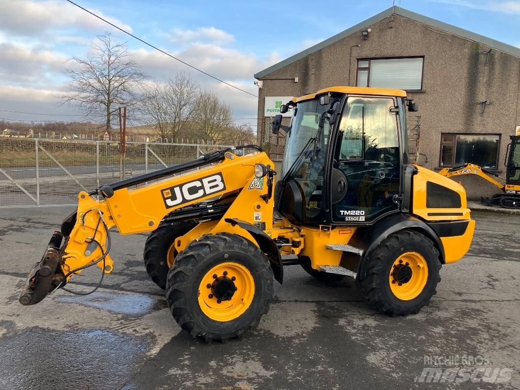 JCB TM220 Agri Teleskopiniai krautuvai žemės ūkiui