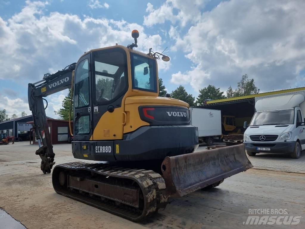 Volvo ECR 88 D Vidutinės galios ekskavatoriai 7-12 t
