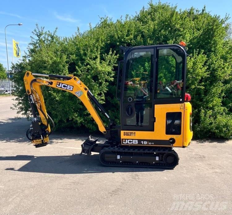 JCB 19 C-1 Mini ekskavatoriai < 7 t