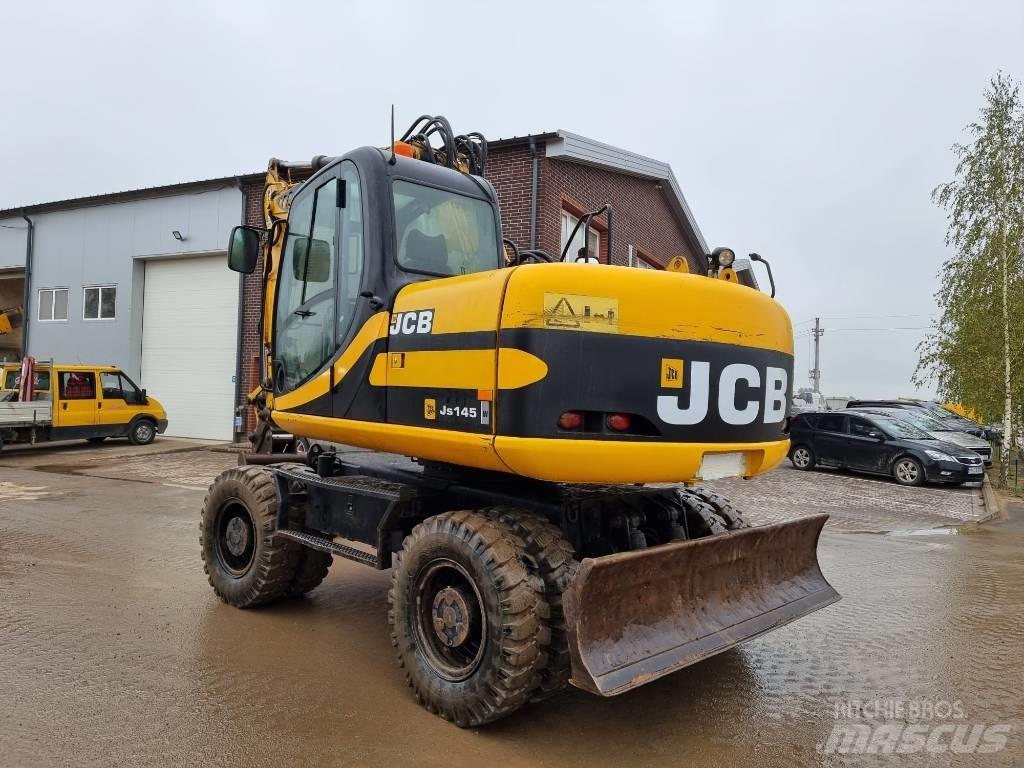 JCB JS 145 W Ratiniai ekskavatoriai