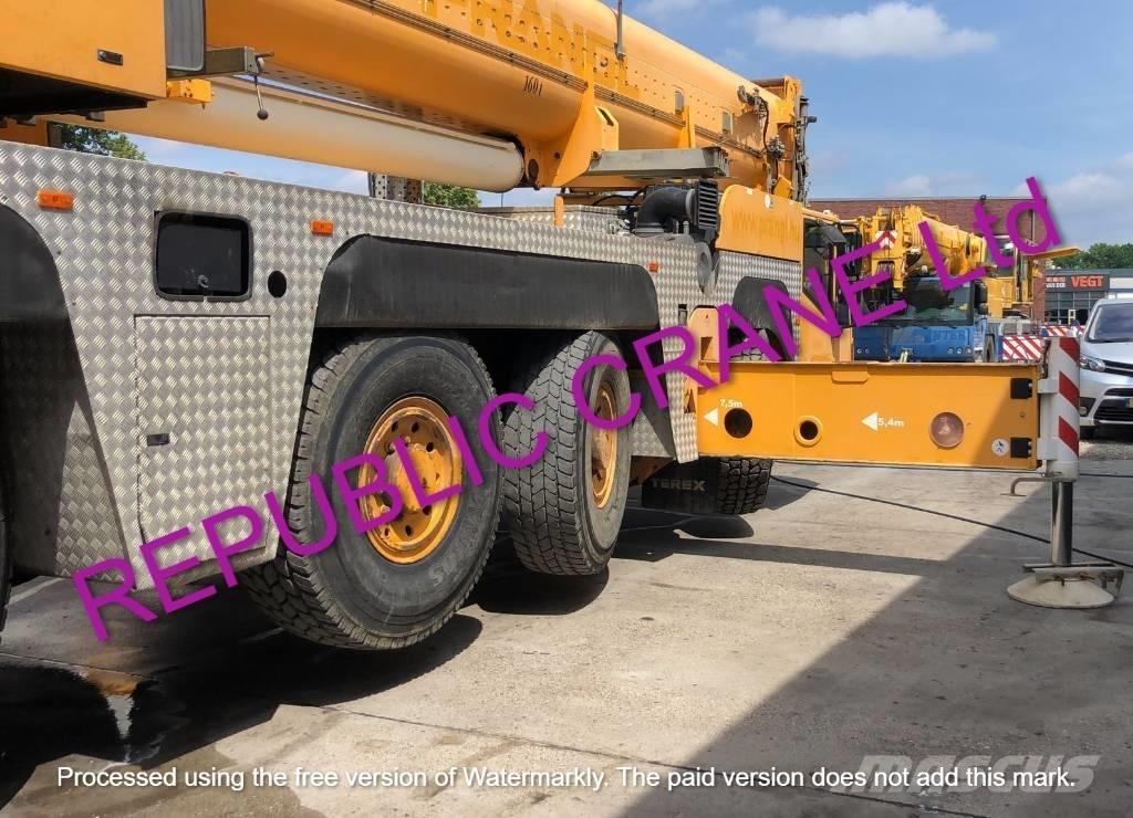 Terex Demag AC 160-2 Neapdoroto reljefo kranai