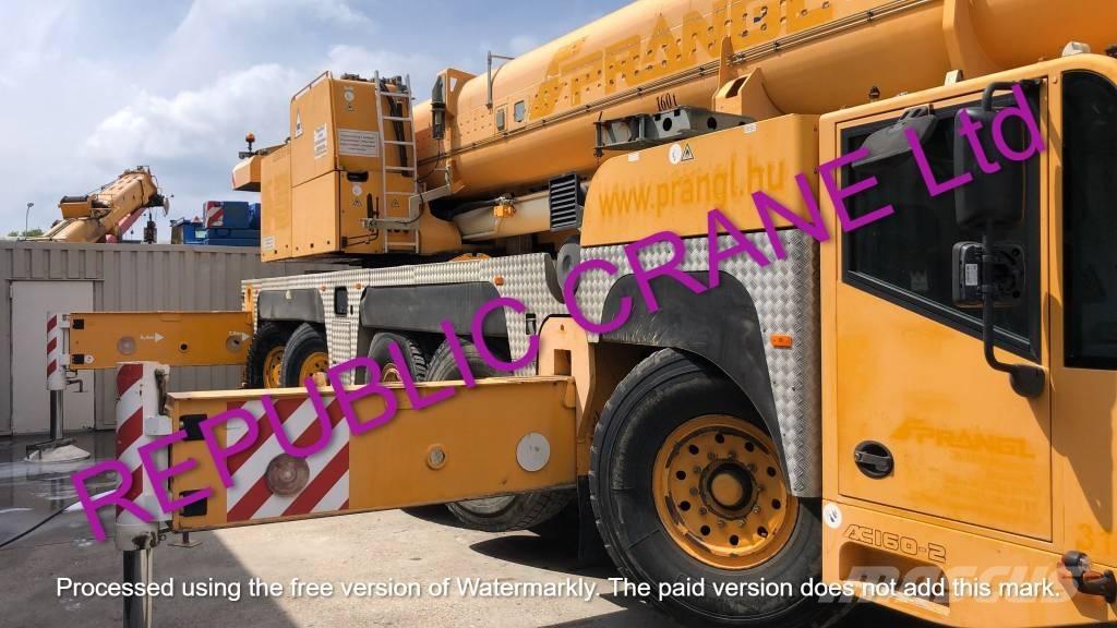 Terex Demag AC 160-2 Neapdoroto reljefo kranai