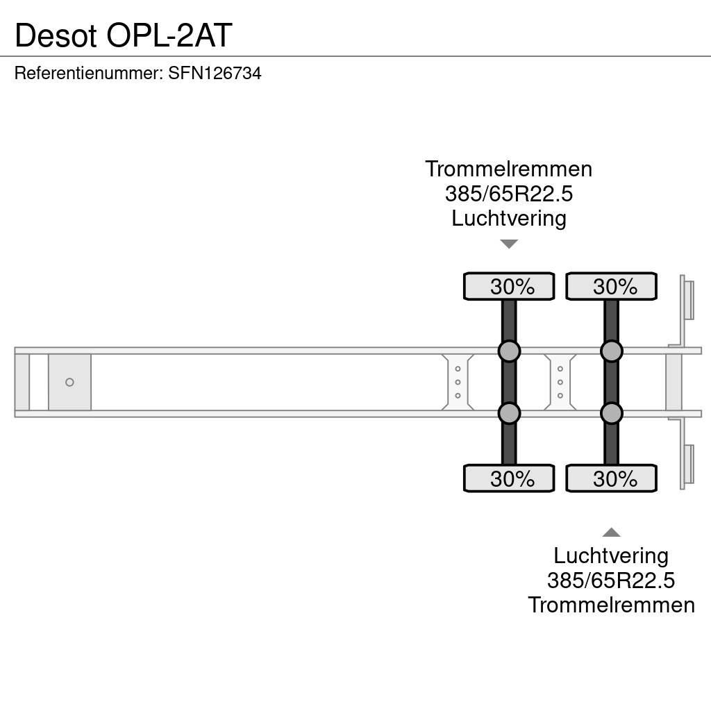 Desot OPL-2AT Dengtos puspriekabės