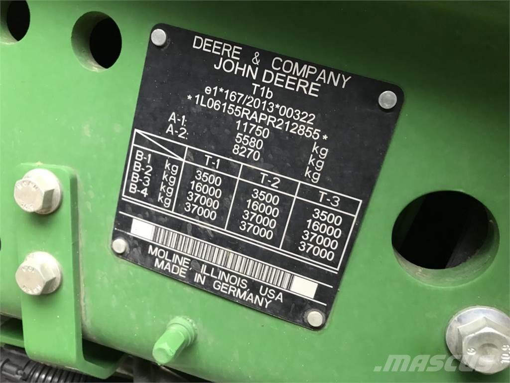 John Deere 6R 155 Traktoriai