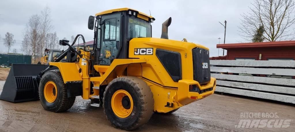 JCB 427 Agri Naudoti ratiniai krautuvai