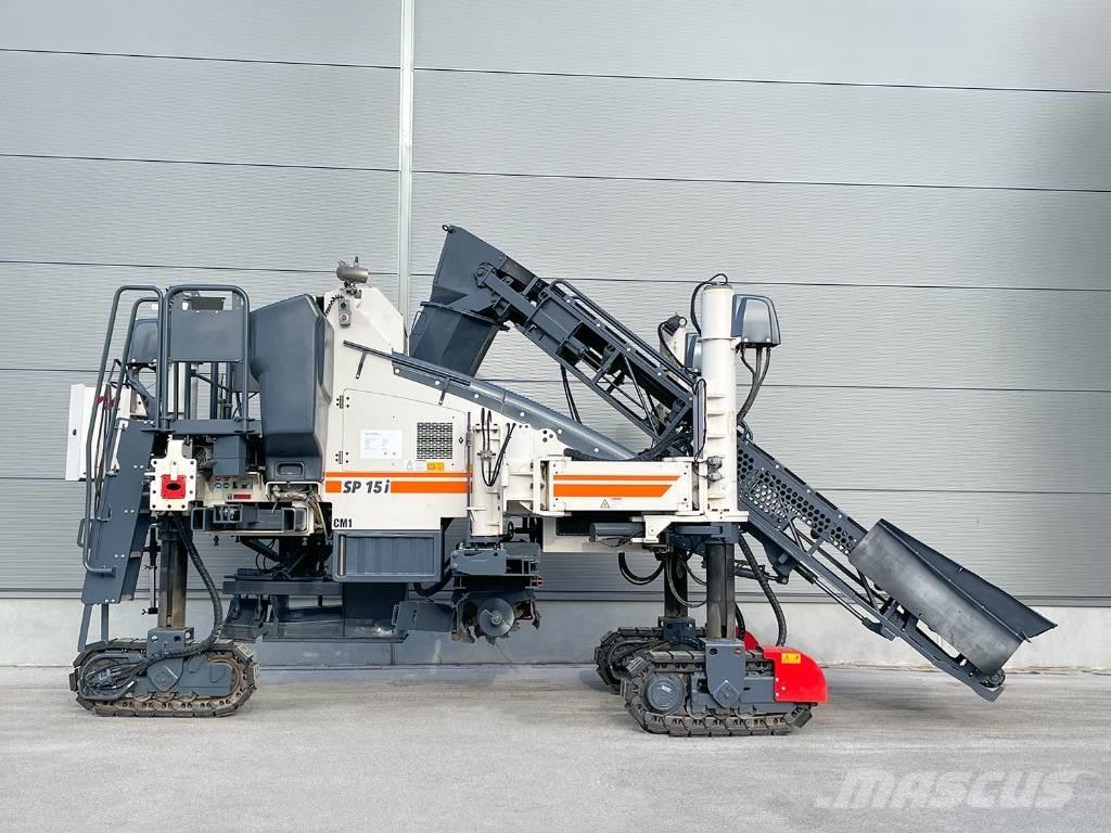 Wirtgen SP 15i Betono poliravimo technika