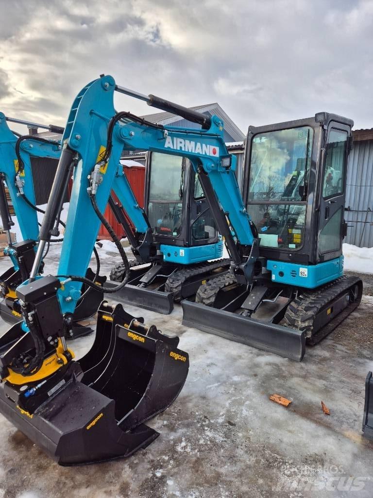 Airman AX 26 U-7 Mini ekskavatoriai < 7 t