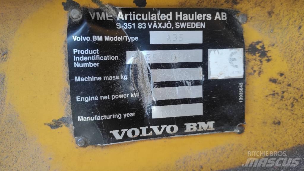 Volvo A 35 Karjeriniai savivarčiai