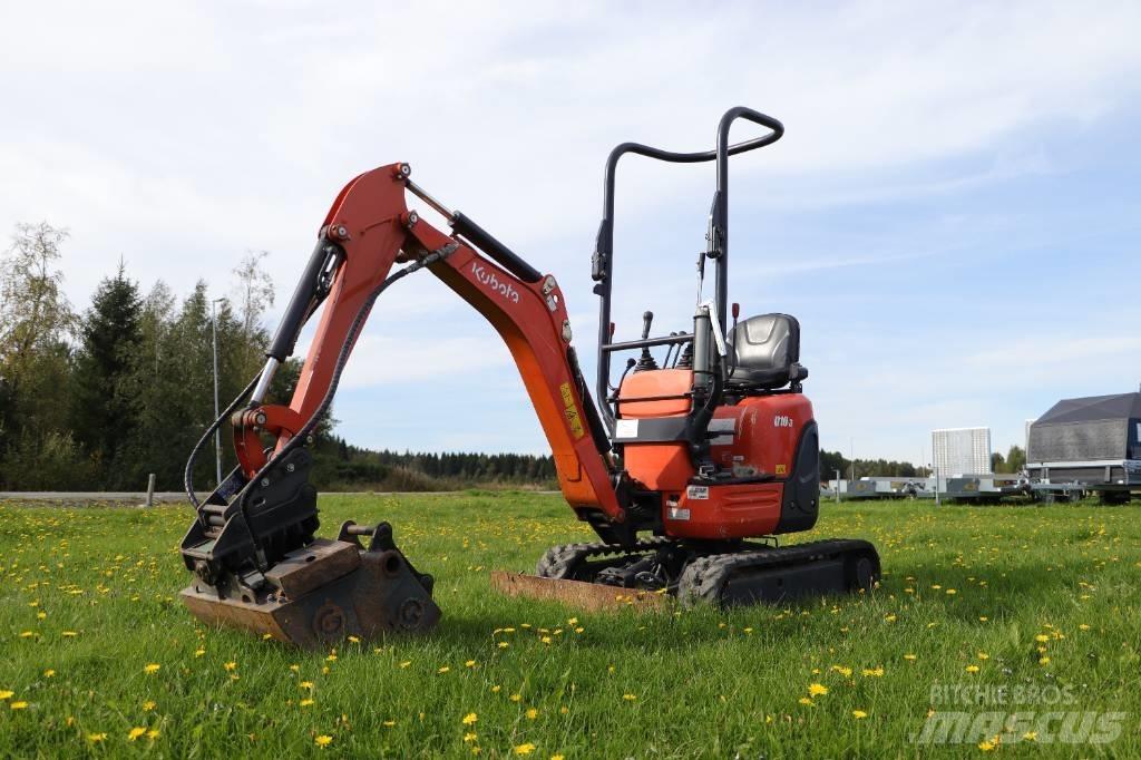 Kubota U10-3 Mini ekskavatoriai < 7 t