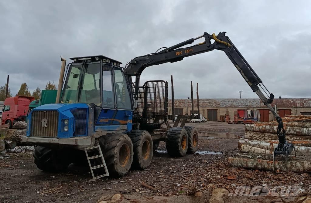 Rottne F15 Naudoti miškovežiai (Forvarderiai)