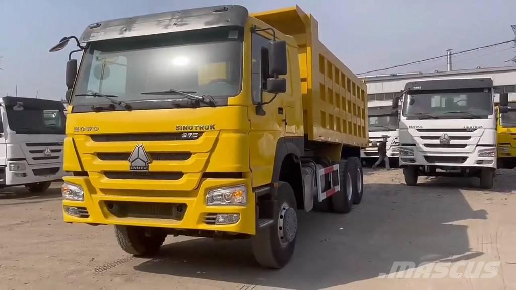 Howo 375 6x4 Savivarčių priekabų vilkikai