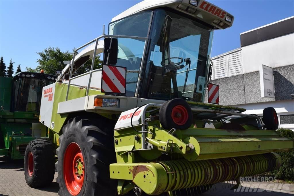 CLAAS Jaguar 860 Pašarų ruošimo technika