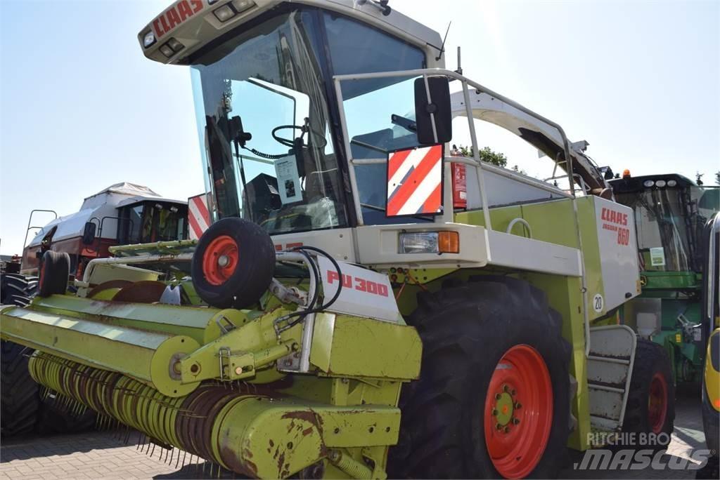 CLAAS Jaguar 860 Pašarų ruošimo technika