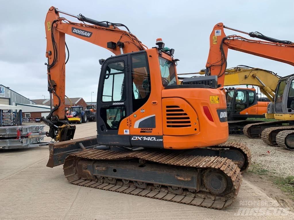 Doosan DX 140 LCR - 5 Vikšriniai ekskavatoriai