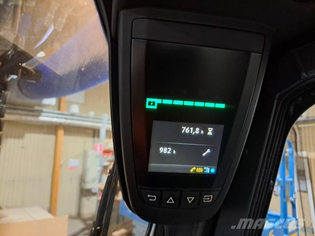 Linde E50HL-01 Elektriniai šakiniai krautuvai