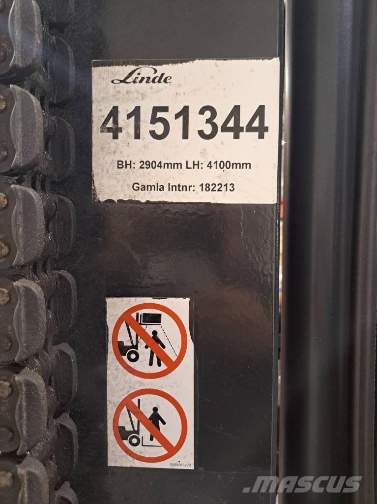 Linde E50HL-01 Elektriniai šakiniai krautuvai