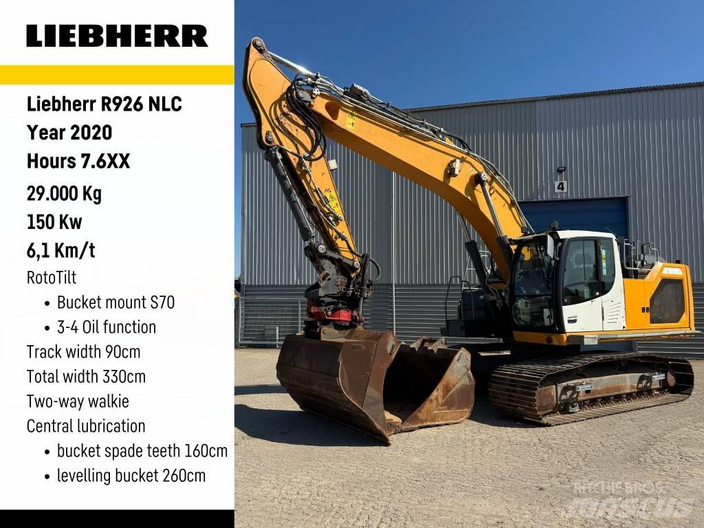 Liebherr R 926 LC Vikšriniai ekskavatoriai