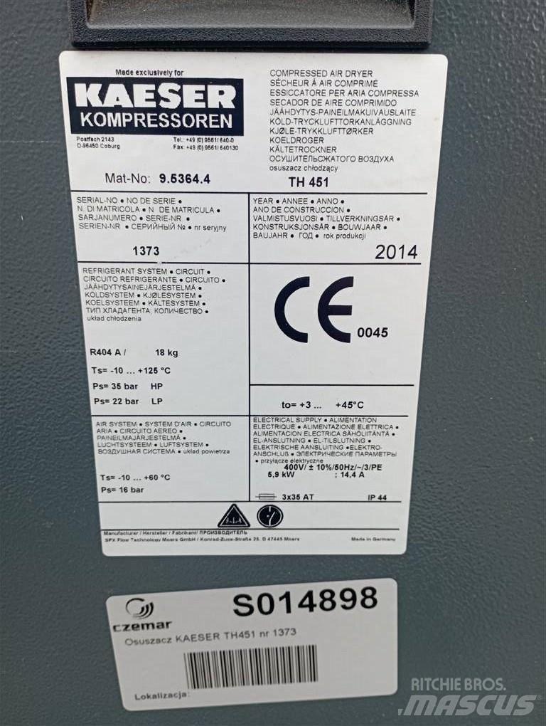 Kaeser TH451 Kompresuoto oro džiovintuvai