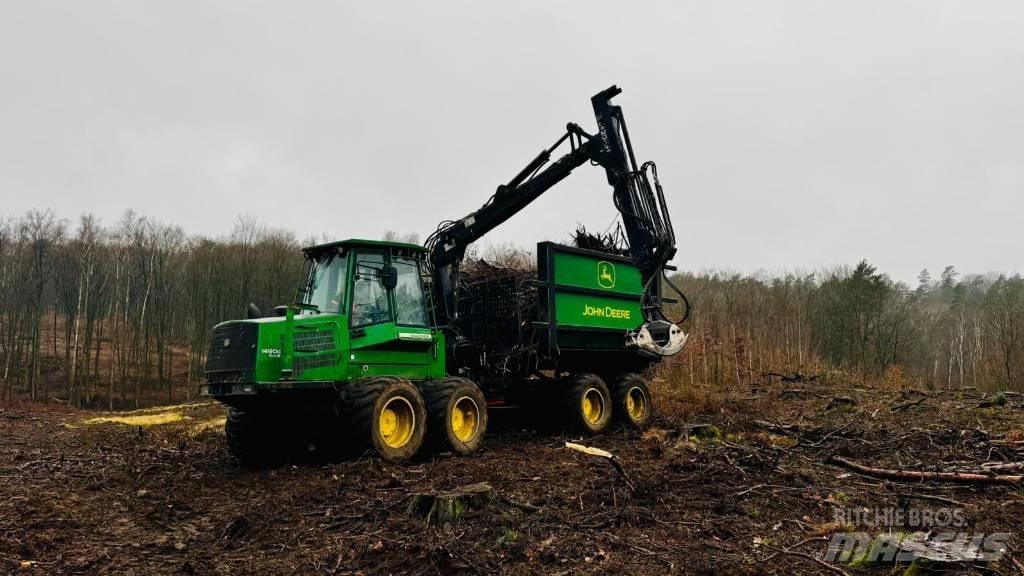 John Deere 1490D Naudoti miškovežiai (Forvarderiai)