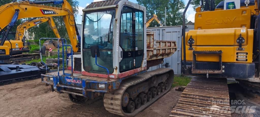 Takeuchi TCR 50 Vikšrinė savivartė technika