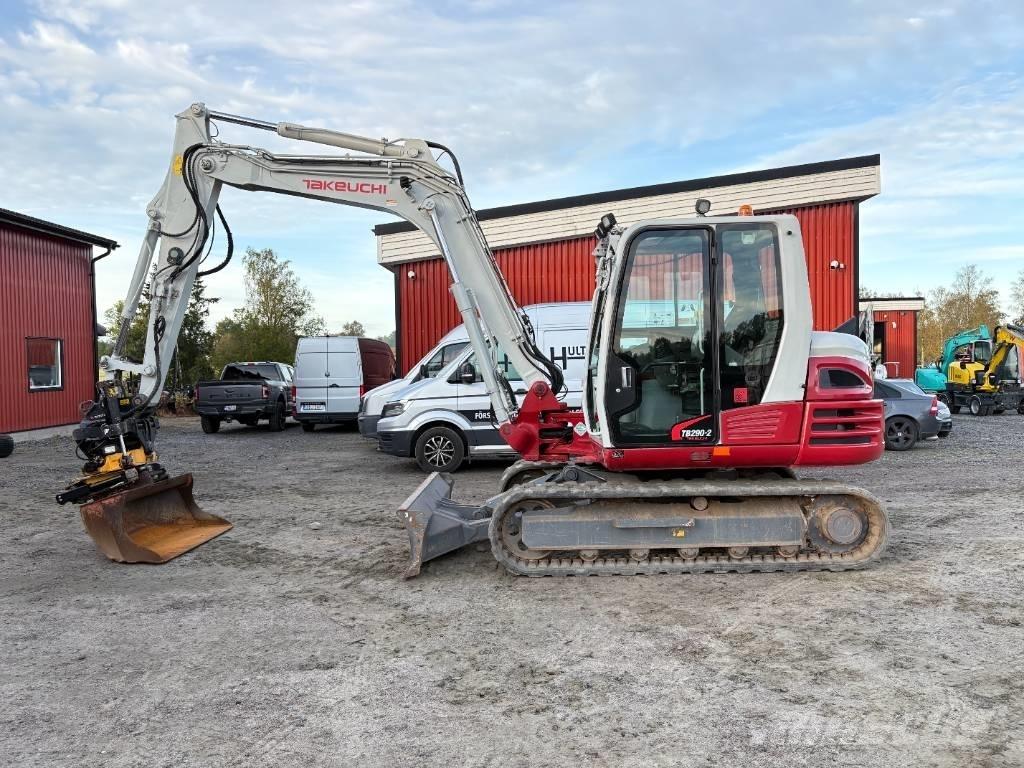 Takeuchi TB290 Vidutinės galios ekskavatoriai 7-12 t