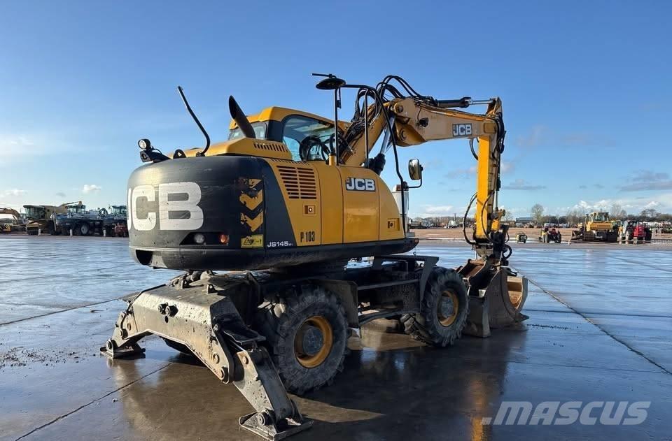 JCB JS 145 W Ratiniai ekskavatoriai
