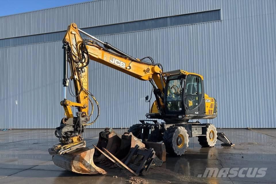 JCB JS 145 W Ratiniai ekskavatoriai