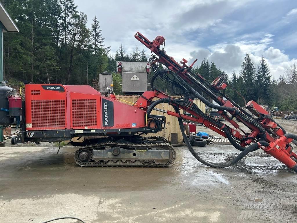 Sandvik DX 800R Žemės paviršiaus gręžimo technika