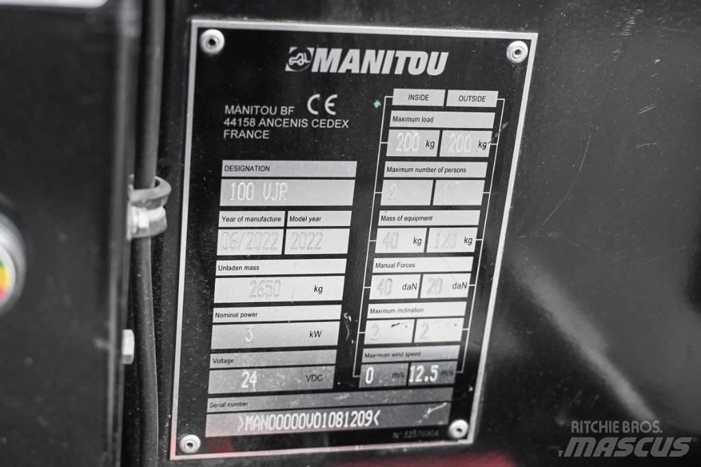 Manitou VJR 100 Alkūniniai keltuvai