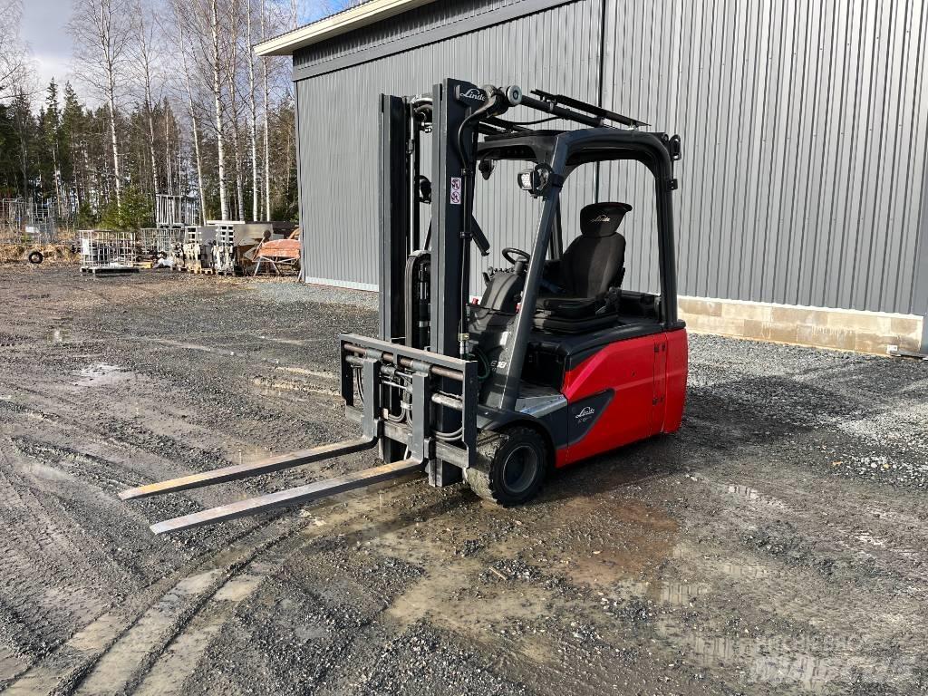 Linde E18L-02 Elektriniai šakiniai krautuvai