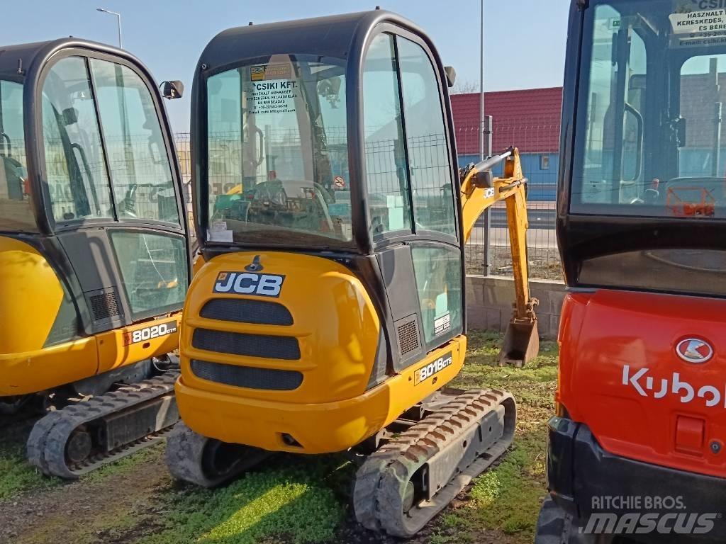 JCB 8018 CTS Mini ekskavatoriai < 7 t