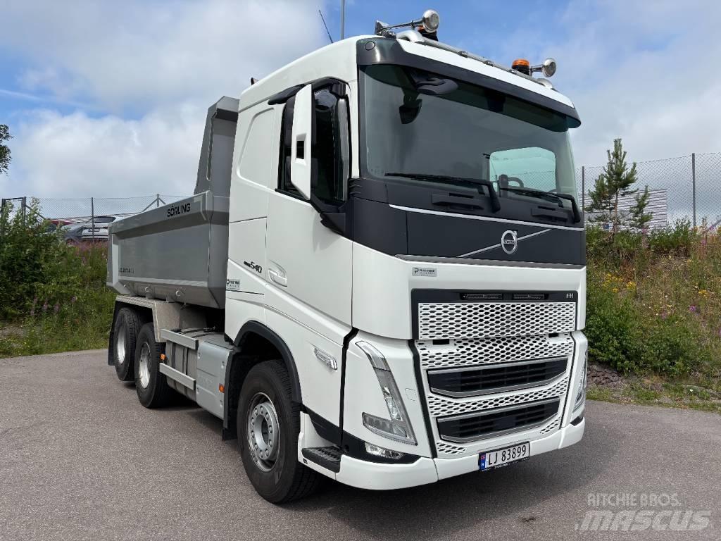 Volvo FH 540 Savivarčių priekabų vilkikai