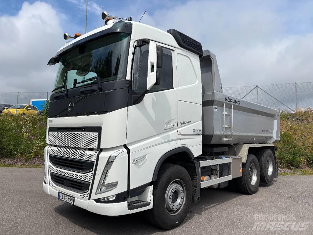 Volvo FH 540 Savivarčių priekabų vilkikai