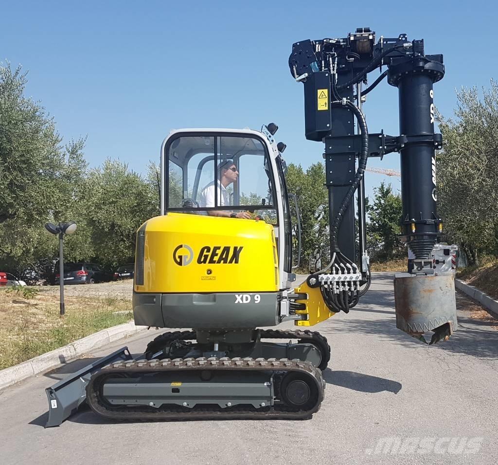  Geax XD9 Polių kalimo technika